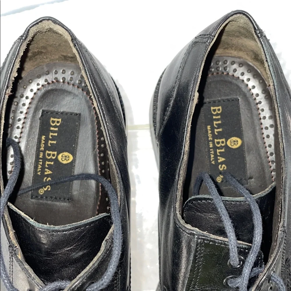 BILL BLASS ITALIAN LEATHER WINGTIP OXFORD SHOES FTL-02-171